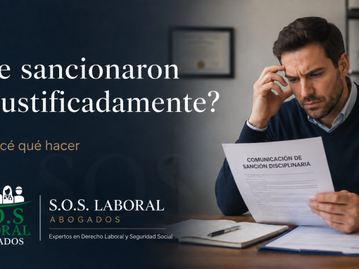 ¿Te sancionaron injustificadamente en el trabajo? ¿Te sancionaron injustificadamente en el trabajo?